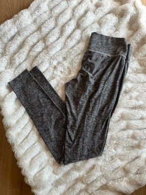 PINK Victoria's Secret Dark Heather Gray Leggings